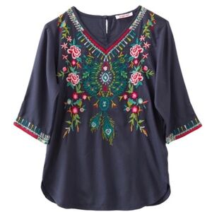 Johnny Was Girl's Embroidered Top